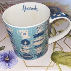 Harrods Knightsbridge Fine Bone China Coffee Tea Cup Mug Made in England